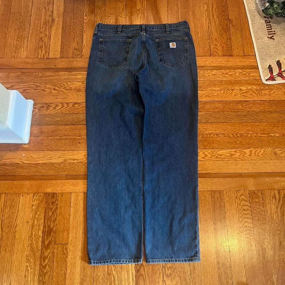 Y2K Carhartt Oversized Wide Leg Jeans - Picture 6 of 8